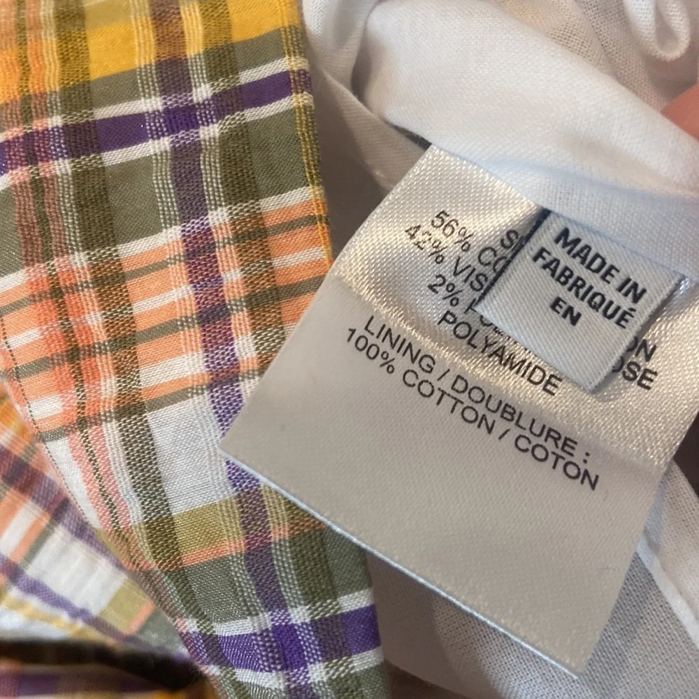 NWOT Tanya Taylor Xena Plaid Dress - Picture 6 of 6